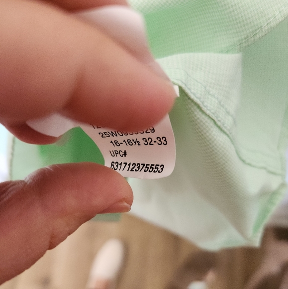 Light green dress shirt - Picture 3 of 4